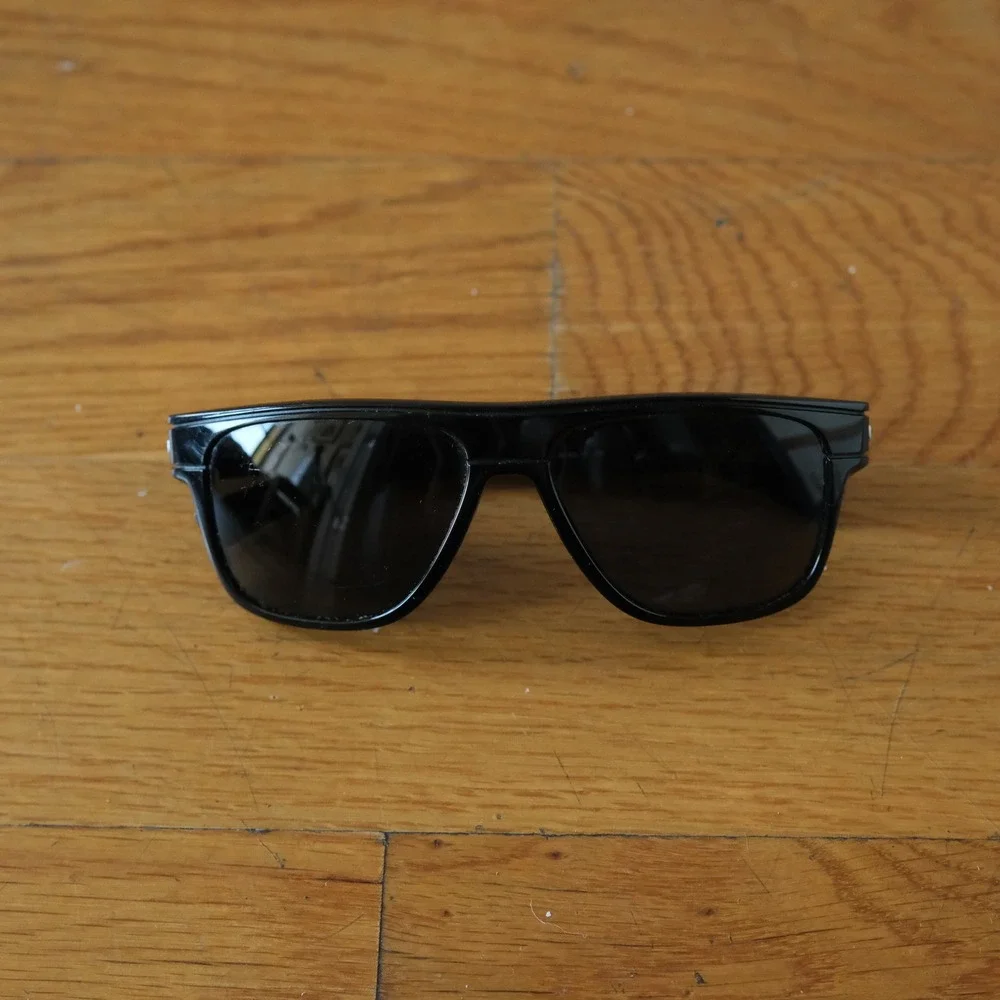 Oakley Sunglasses Mens Black Square Flat Top Sport Streetwear OS